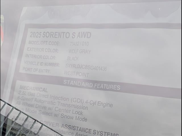 2025 Kia Sorento S Chattanooga TN