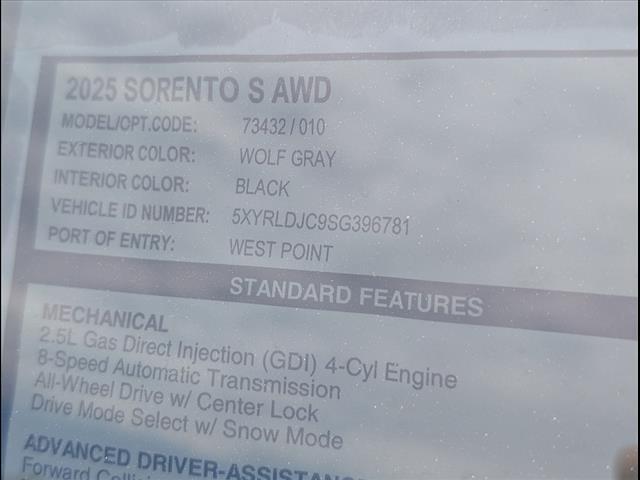 2025 Kia Sorento S Chattanooga TN