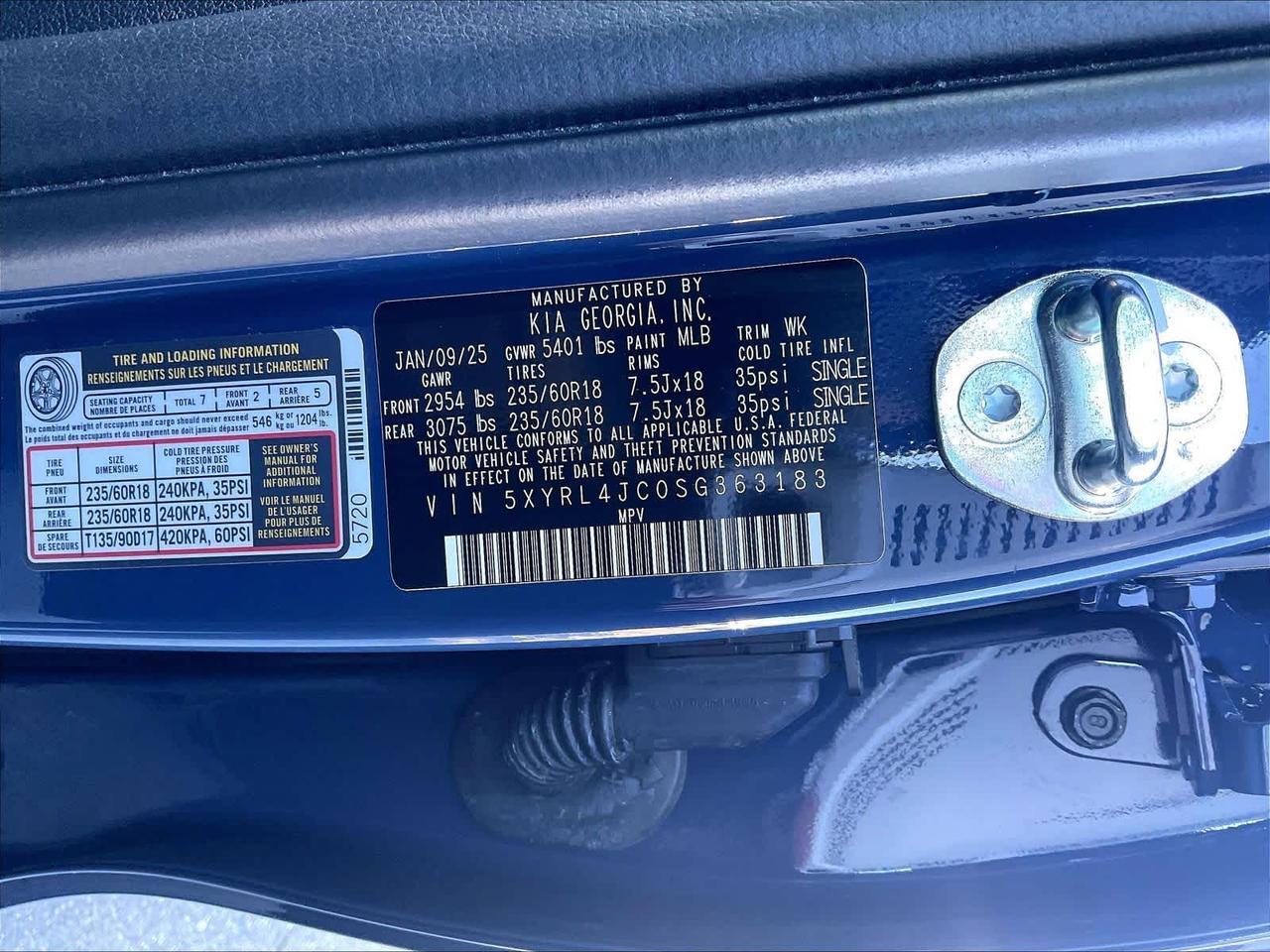 2025 Kia Sorento S Roseville CA