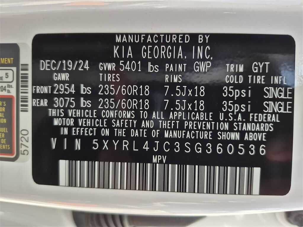 2025 Kia Sorento S San Clemente CA
