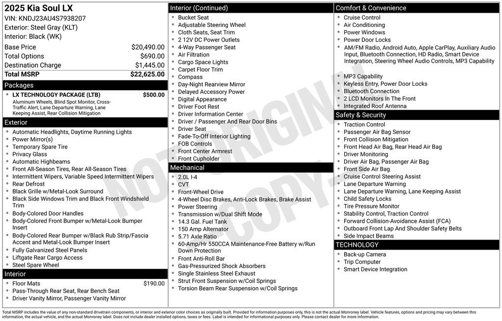 2025 Kia Soul LX Tucson AZ