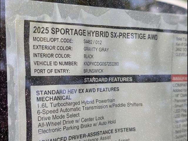2025 Kia Sportage Hybrid SX Prestige Chattanooga TN