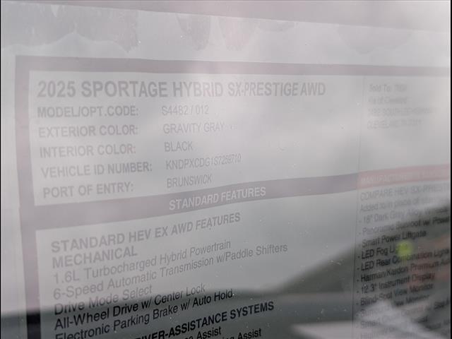 2025 Kia Sportage Hybrid SX Prestige Chattanooga TN