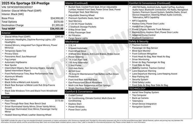 2025 Kia Sportage SX-Prestige Raleigh NC