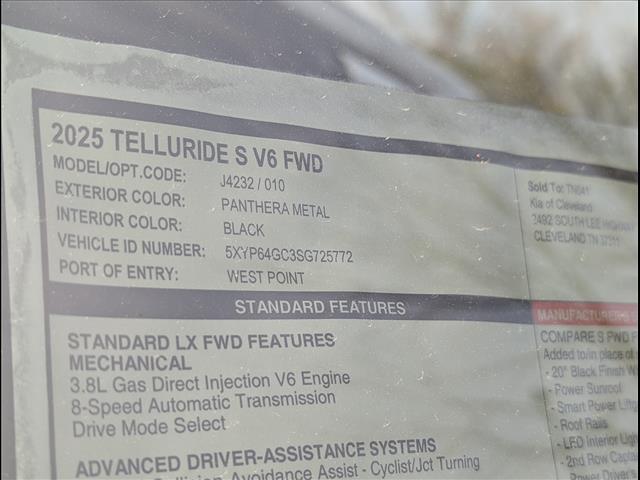 2025 Kia Telluride S Chattanooga TN