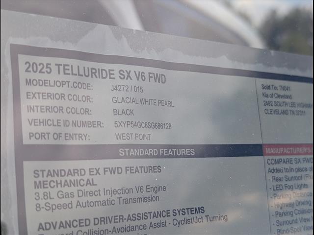 2025 Kia Telluride SX Chattanooga TN