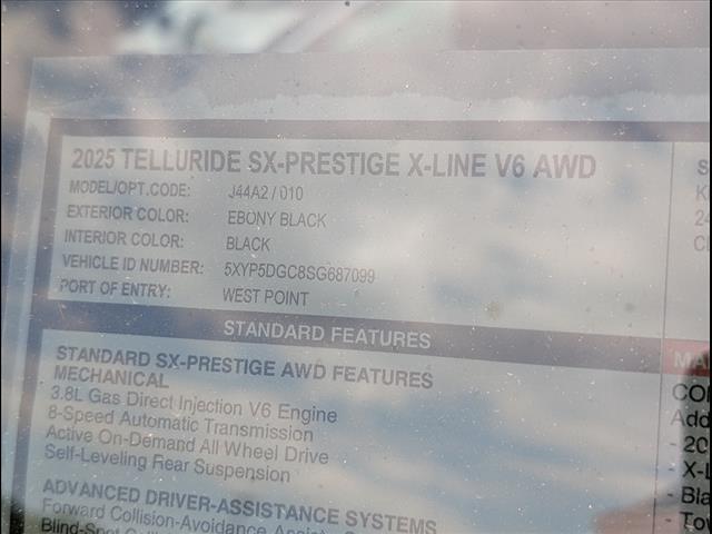 2025 Kia Telluride SX Prestige X-Line Chattanooga TN
