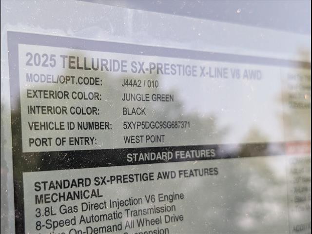 2025 Kia Telluride SX Prestige X-Line Chattanooga TN