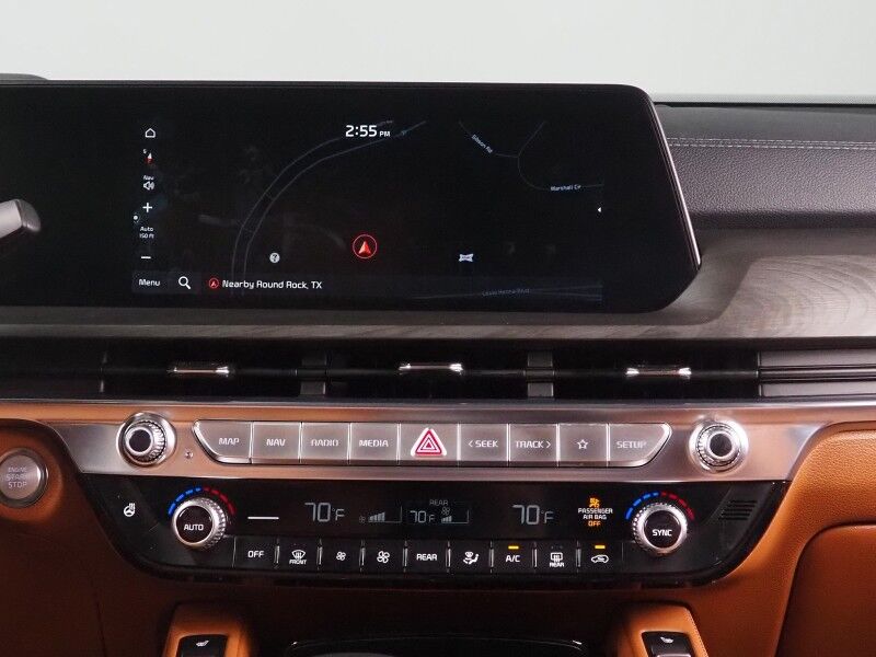 2025 Kia Telluride SX X-Line AWD *NAVIGATION, ADAPTIVE CRUISE, SAFETY ALERTS, 360 VIEW CAMERAS, DUAL PANEL MOONROOF, LEATHER, CLIMATE SEATS, HEATED STEERING, 2ND ROW CAPTAIN'S, POWER LIFTGATE, HARMAN/KARDON, WIRELESS CHARGING, ANDROID & APPLE Round Rock TX