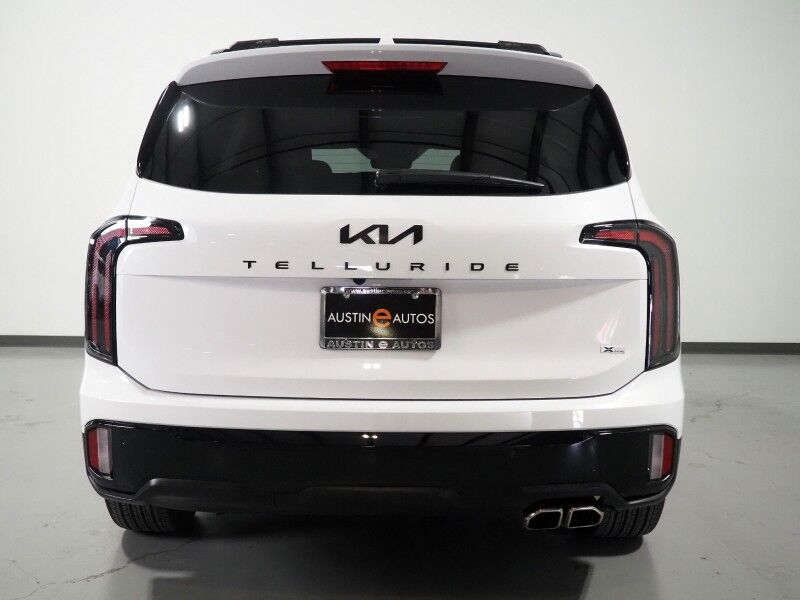 2025 Kia Telluride SX X-Line AWD *NAVIGATION, ADAPTIVE CRUISE, SAFETY ALERTS, 360 VIEW CAMERAS, DUAL PANEL MOONROOF, LEATHER, CLIMATE SEATS, HEATED STEERING, 2ND ROW CAPTAIN'S, POWER LIFTGATE, HARMAN/KARDON, WIRELESS CHARGING, ANDROID & APPLE Round Rock TX