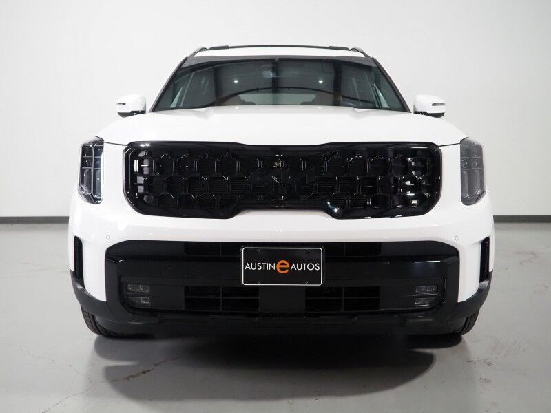 2025 Kia Telluride SX X-Line AWD *NAVIGATION, ADAPTIVE CRUISE, SAFETY ALERTS, 360 VIEW CAMERAS, DUAL PANEL MOONROOF, LEATHER, CLIMATE SEATS, HEATED STEERING, 2ND ROW CAPTAIN'S, POWER LIFTGATE, HARMAN/KARDON, WIRELESS CHARGING, ANDROID & APPLE Round Rock TX