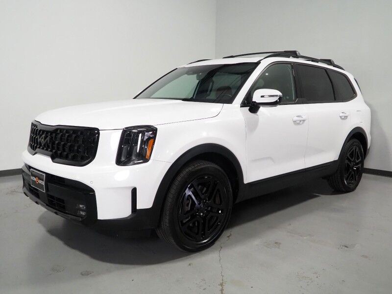 2025 Kia Telluride SX X-Line AWD *NAVIGATION, ADAPTIVE CRUISE, SAFETY ALERTS, 360 VIEW CAMERAS, DUAL PANEL MOONROOF, LEATHER, CLIMATE SEATS, HEATED STEERING, 2ND ROW CAPTAIN'S, POWER LIFTGATE, HARMAN/KARDON, WIRELESS CHARGING, ANDROID & APPLE Round Rock TX