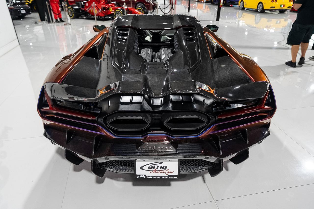 2025 Lamborghini Revuelto AD PERSONAM ALPHA BUILD! Blu Hal paint, Sportiva Bianco Leda/Viola Acutus interior AND MUCH MORE!! Fort Lauderdale FL