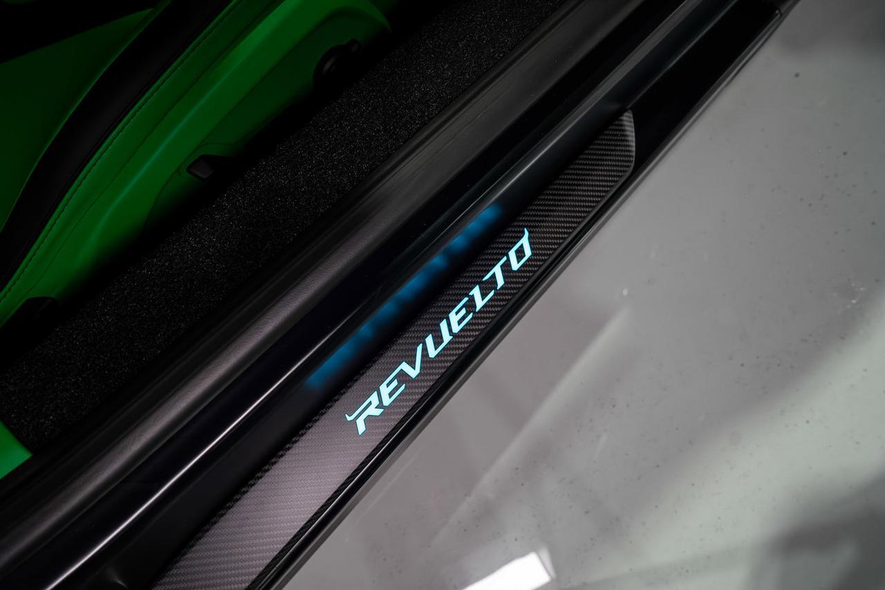 2025 Lamborghini Revuelto MASSIVE $874K WINDOW!! Verde Agave Lucido paint, Verde Viper interior, carbon galore AND MUCH MORE!! Fort Lauderdale FL