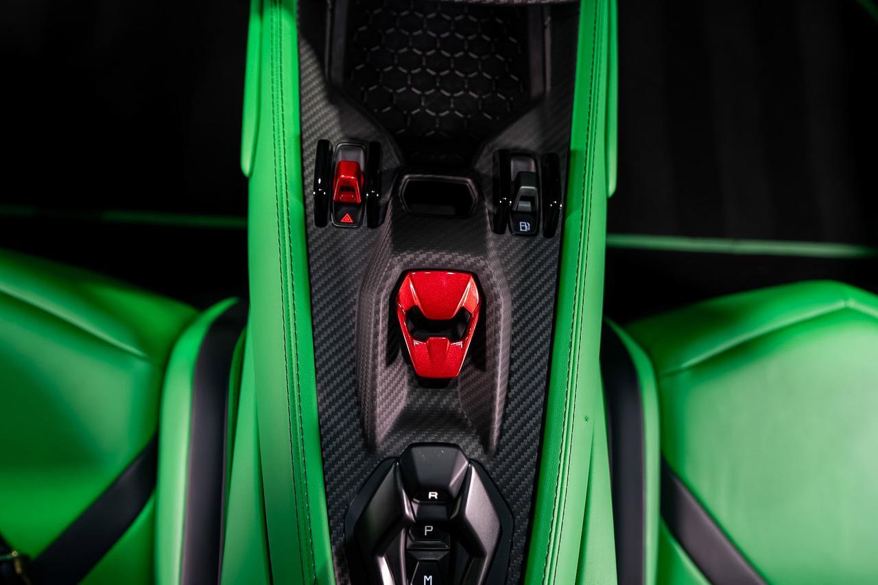 2025 Lamborghini Revuelto MASSIVE $874K WINDOW!! Verde Agave Lucido paint, Verde Viper interior, carbon galore AND MUCH MORE!! Fort Lauderdale FL