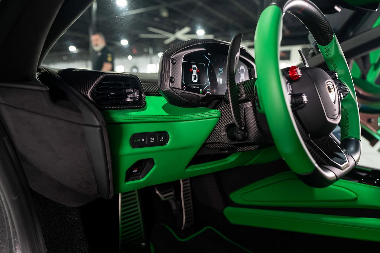 2025 Lamborghini Revuelto MASSIVE $874K WINDOW!! Verde Agave Lucido paint, Verde Viper interior, carbon galore AND MUCH MORE!! Fort Lauderdale FL