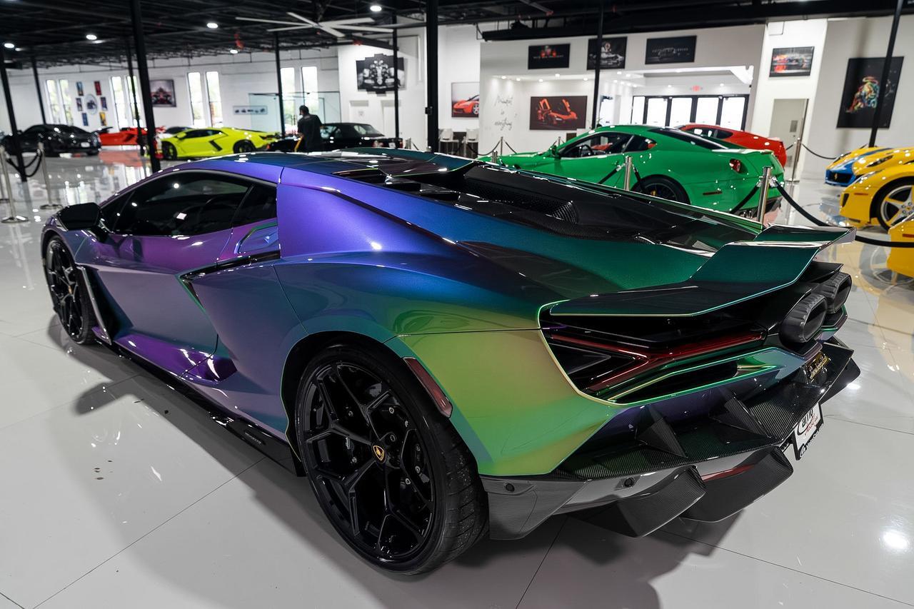2025 Lamborghini Revuelto MASSIVE $874K WINDOW!! Verde Agave Lucido paint, Verde Viper interior, carbon galore AND MUCH MORE!! Fort Lauderdale FL
