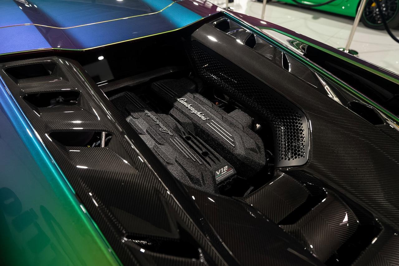 2025 Lamborghini Revuelto MASSIVE $874K WINDOW!! Verde Agave Lucido paint, Verde Viper interior, carbon galore AND MUCH MORE!! Fort Lauderdale FL