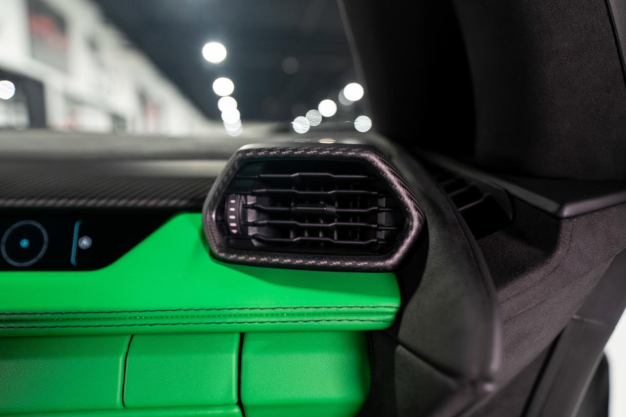 2025 Lamborghini Revuelto Verde Agave Lucido paint, Ad Personam Verde Viper interior, carbon galore AND MUCH MORE!! Fort Lauderdale FL