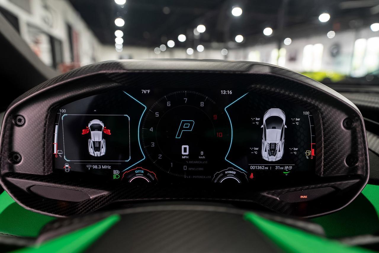 2025 Lamborghini Revuelto Verde Agave Lucido paint, Ad Personam Verde Viper interior, carbon galore AND MUCH MORE!! Fort Lauderdale FL