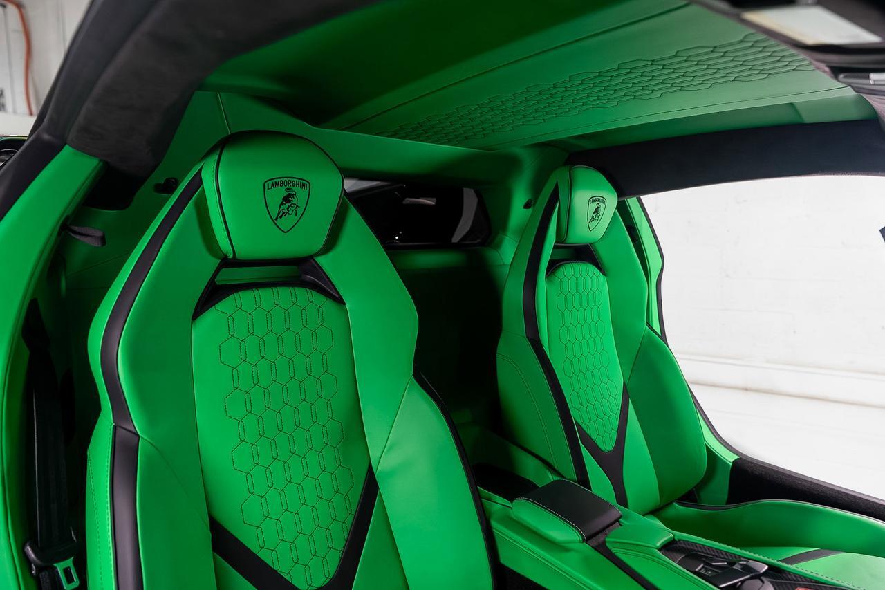 2025 Lamborghini Revuelto Verde Agave Lucido paint, Ad Personam Verde Viper interior, carbon galore AND MUCH MORE!! Fort Lauderdale FL
