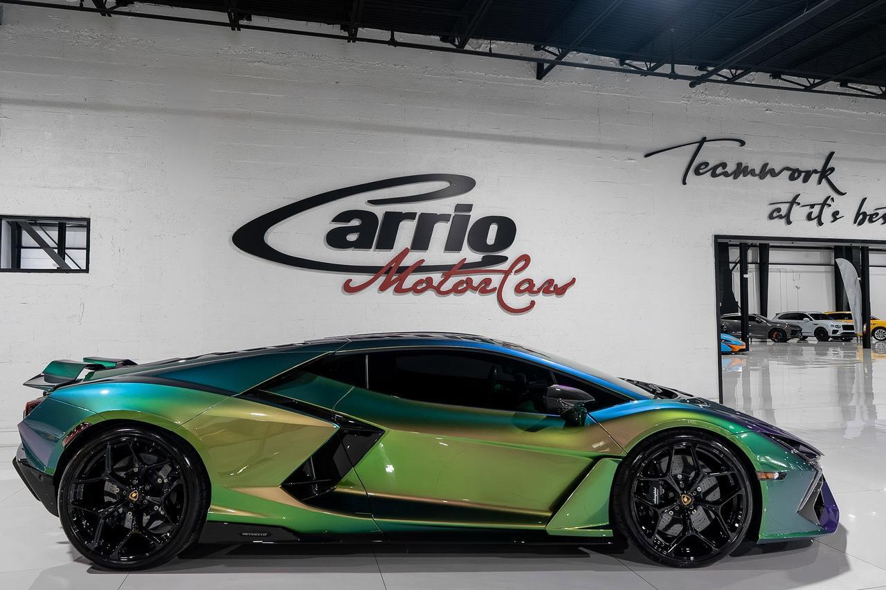 2025 Lamborghini Revuelto Verde Agave Lucido paint, Ad Personam Verde Viper interior, carbon galore AND MUCH MORE!! Fort Lauderdale FL