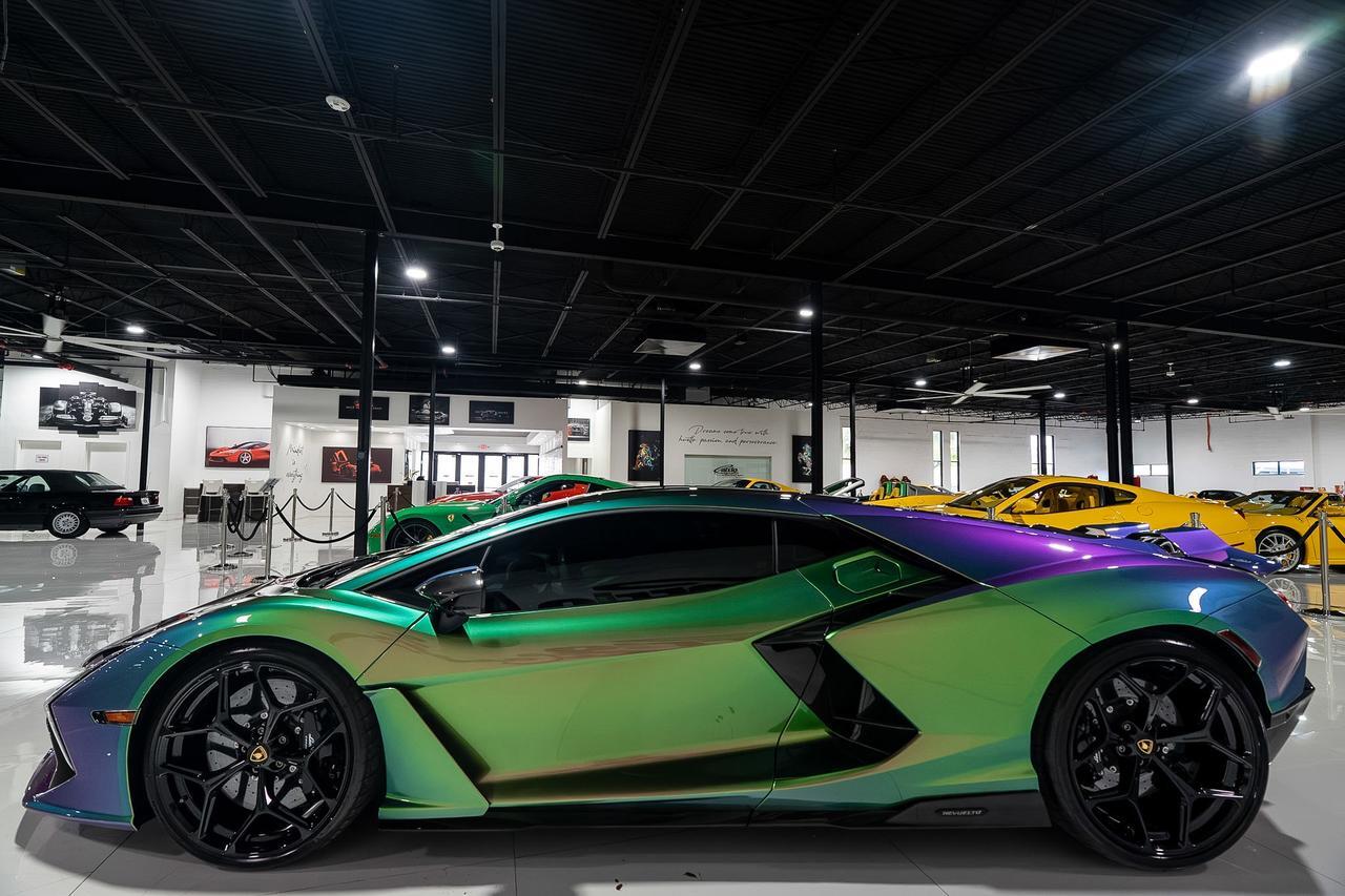 2025 Lamborghini Revuelto Verde Agave Lucido paint, Ad Personam Verde Viper interior, carbon galore AND MUCH MORE!! Fort Lauderdale FL