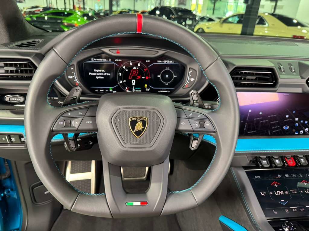 2025 Lamborghini Urus SE Blu Uranus paint,Sensonum audio system AND MUCH MORE!! Fort Lauderdale FL