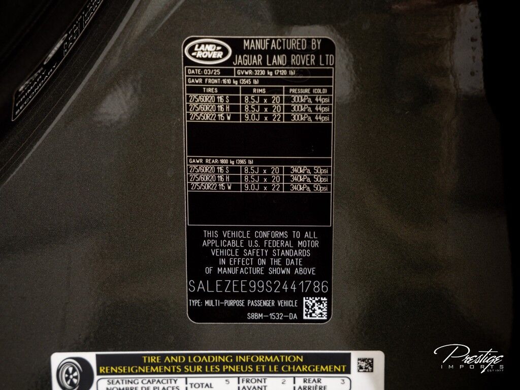 2025 Land Rover Defender OCTA Edition One North Miami Beach FL