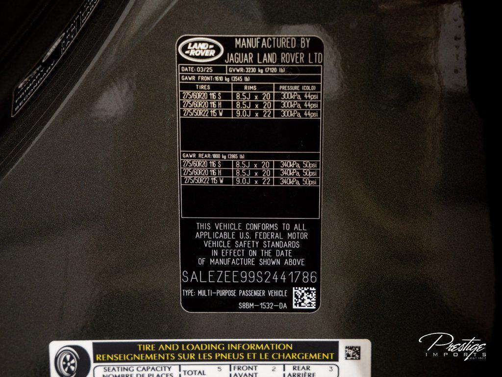2025 Land Rover Defender P635 OCTA North Miami Beach FL