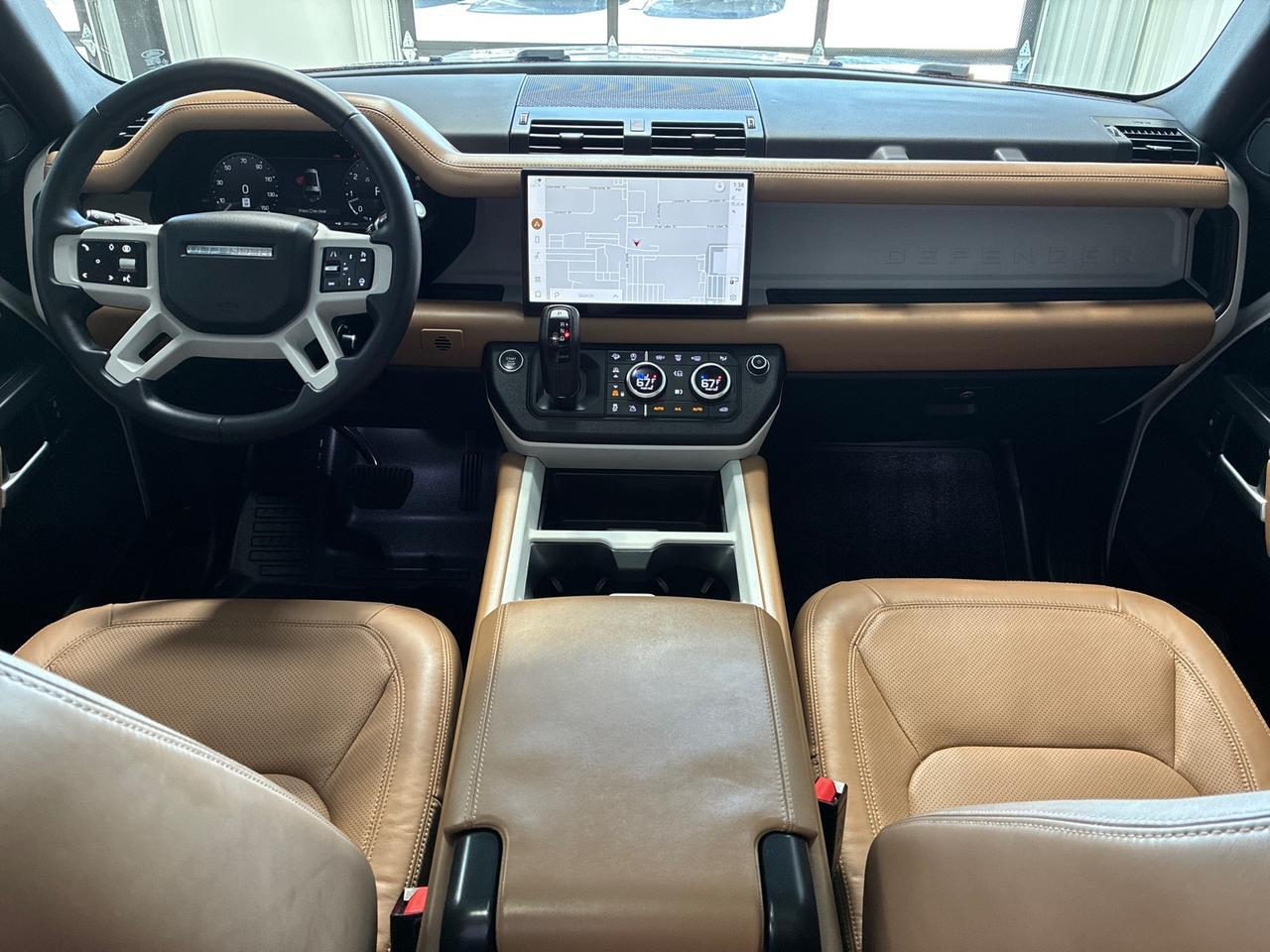 2025 Land Rover Defender X-Dynamic SE, Heat & Cool 2nd Row Captain Chairs, Cold Climate P Houston TX