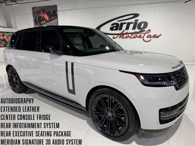 2025 Land Rover Range Rover P530 Autobiography Meridian Signature audio, rear infotainment, executive seating AND MUCH MORE!!! Fort Lauderdale FL