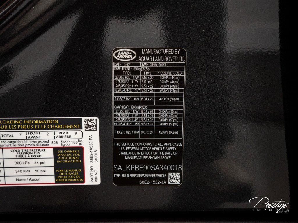2025 Land Rover Range Rover P530 SE LWB North Miami Beach FL