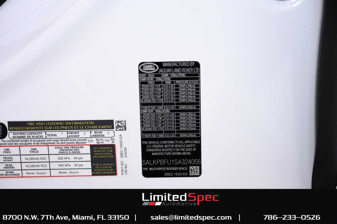 2025 Land Rover Range Rover SE Miami FL