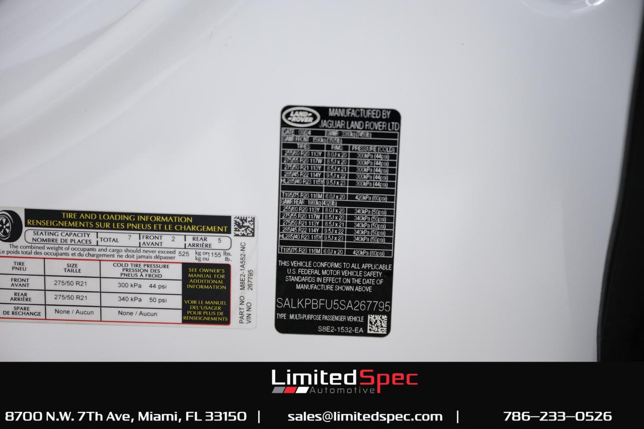 2025 Land Rover Range Rover SE Miami FL