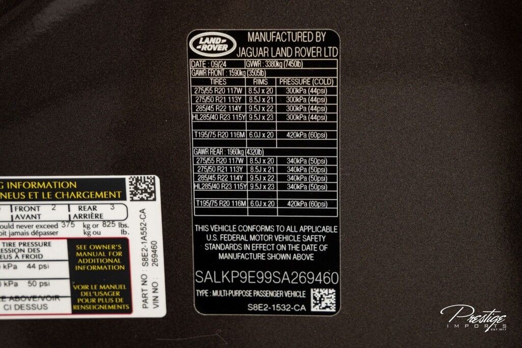 2025 Land Rover Range Rover SE North Miami Beach FL