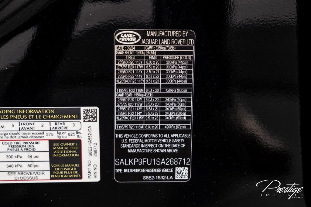2025 Land Rover Range Rover SE North Miami Beach FL