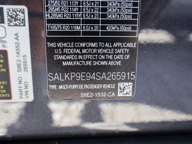 2025 Land Rover Range Rover SE Oshkosh WI