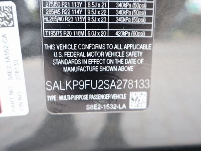 2025 Land Rover Range Rover SE Oshkosh WI