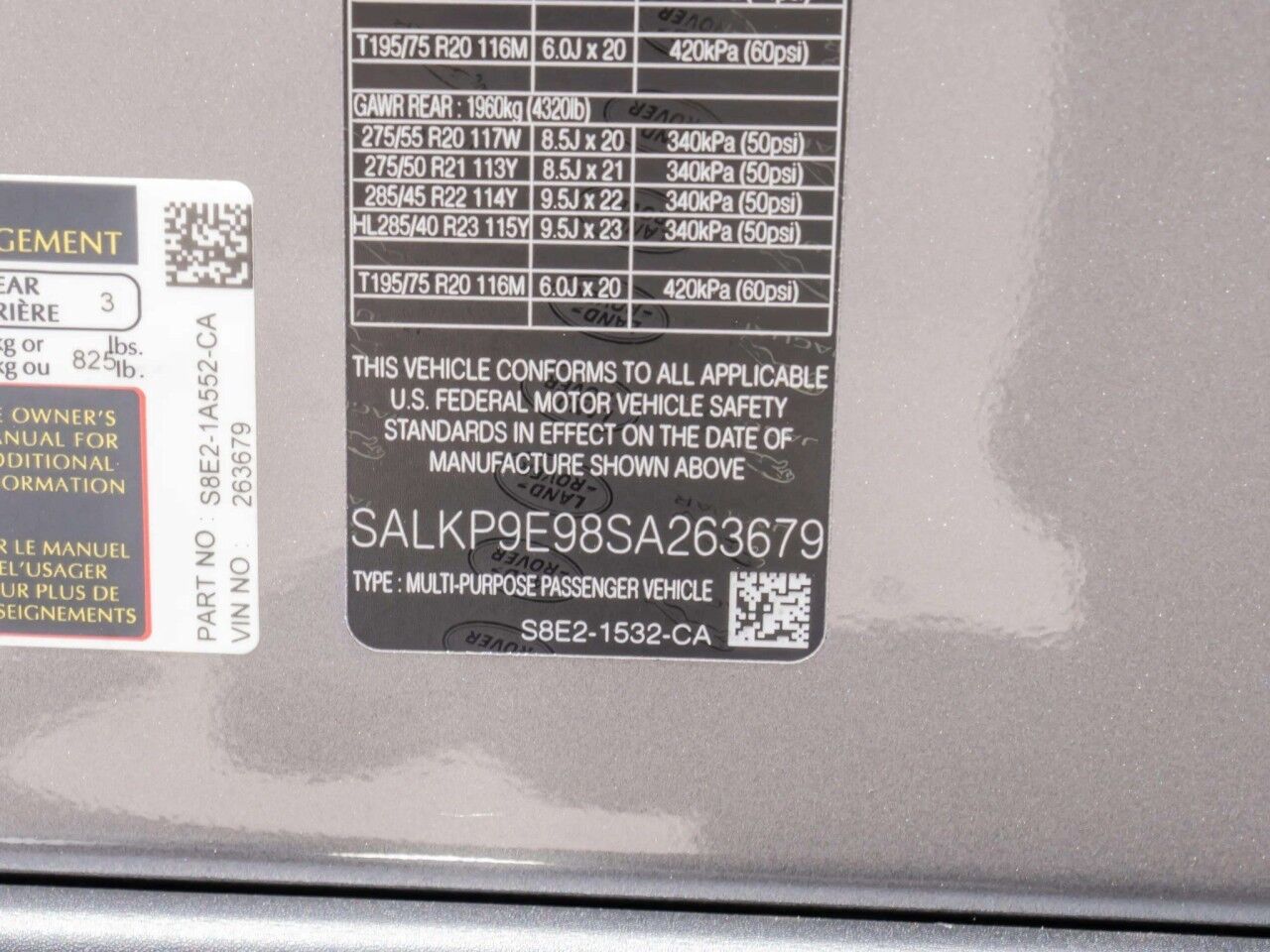 2025 Land Rover Range Rover SE San Antonio TX