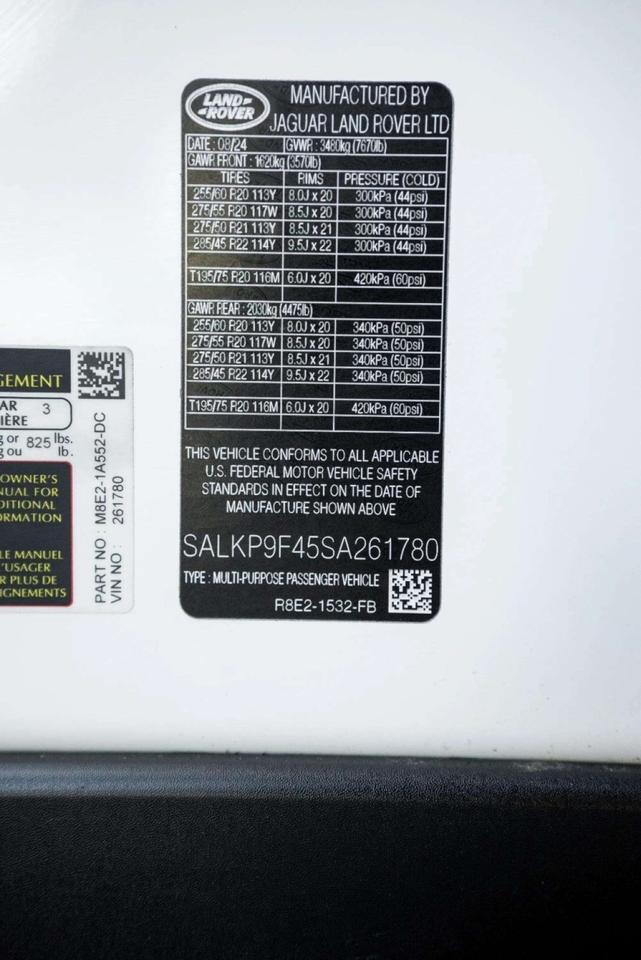 2025 Land Rover Range Rover SE San Antonio TX