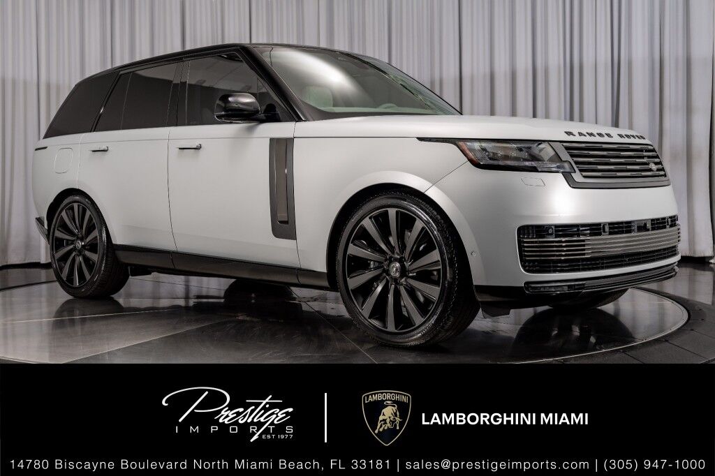 2025 Land Rover Range Rover SV