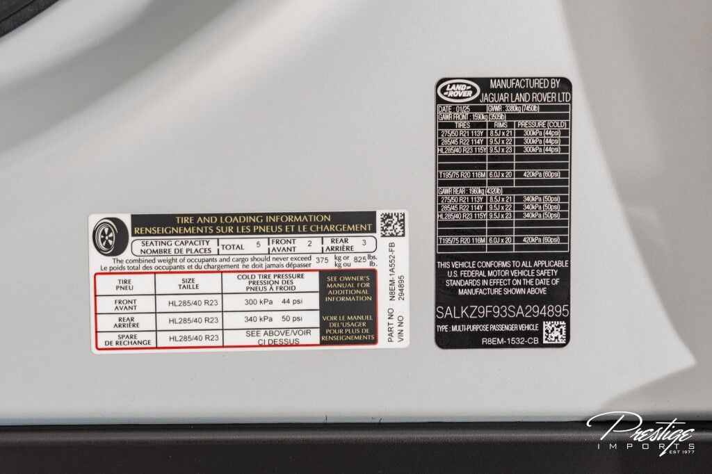 2025 Land Rover Range Rover SV North Miami Beach FL