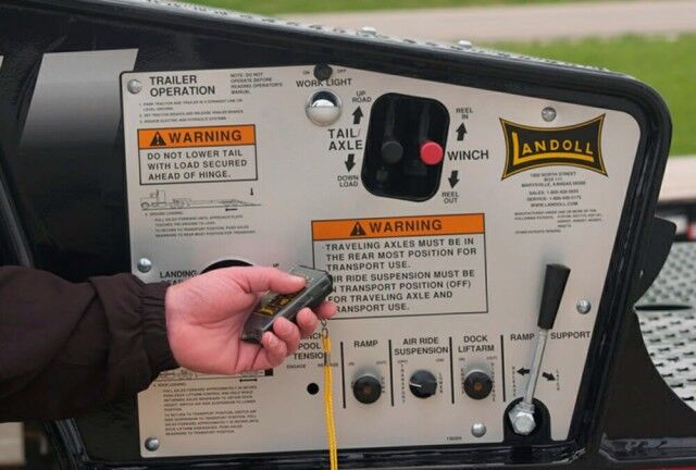 2025 Landoll 930E Traveling Tail Trailer Miami FL