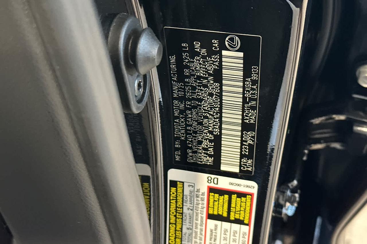 2025 Lexus ES Roseville CA