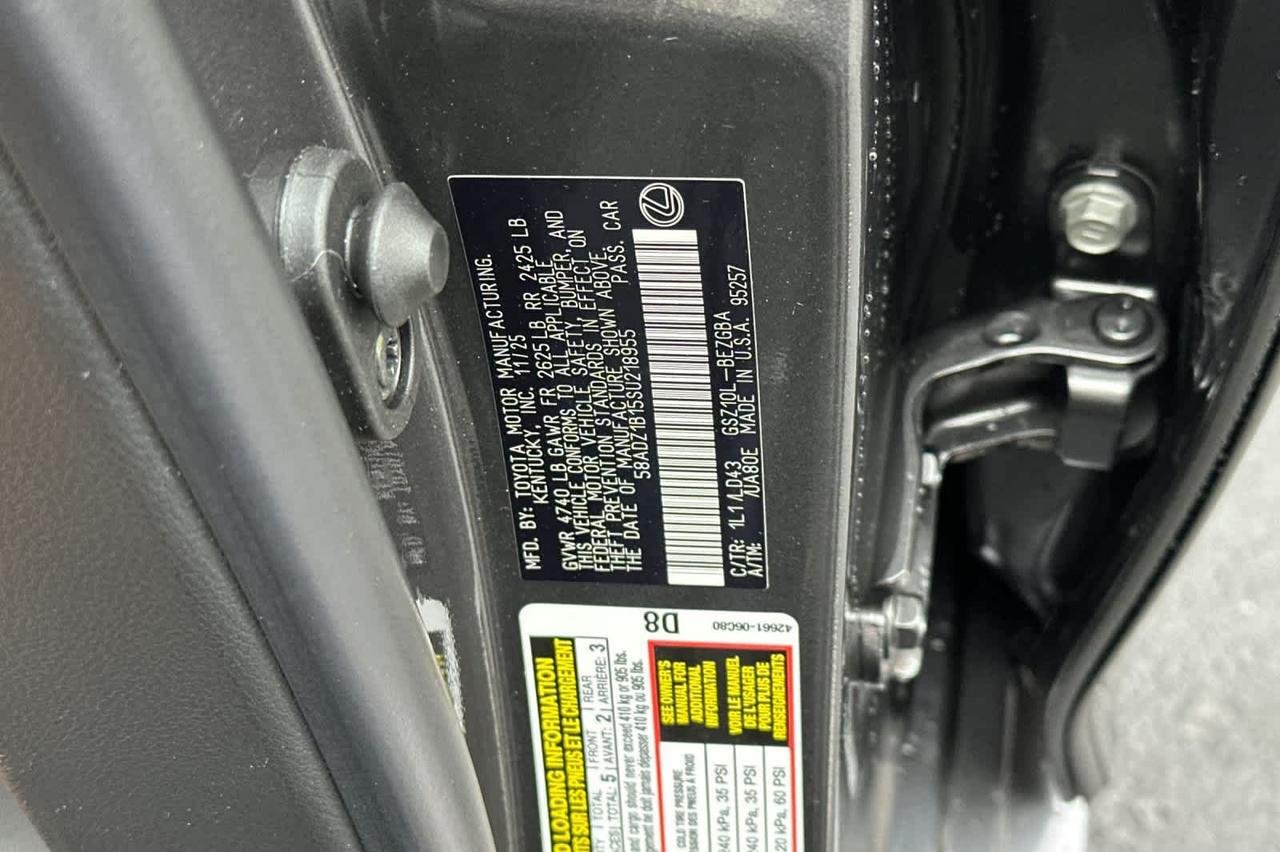 2025 Lexus ES Roseville CA