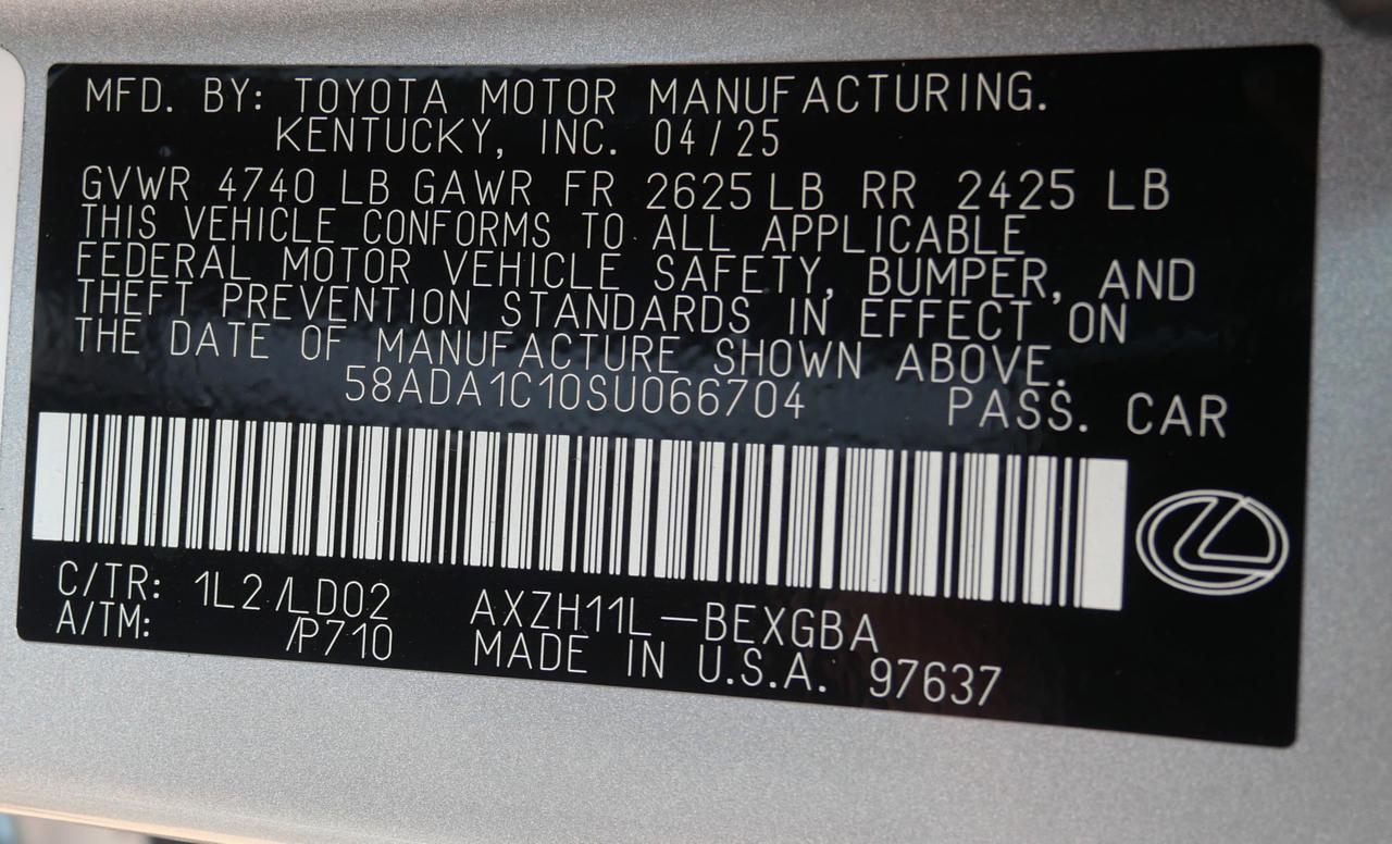 2025 Lexus ES 300h San Juan TX