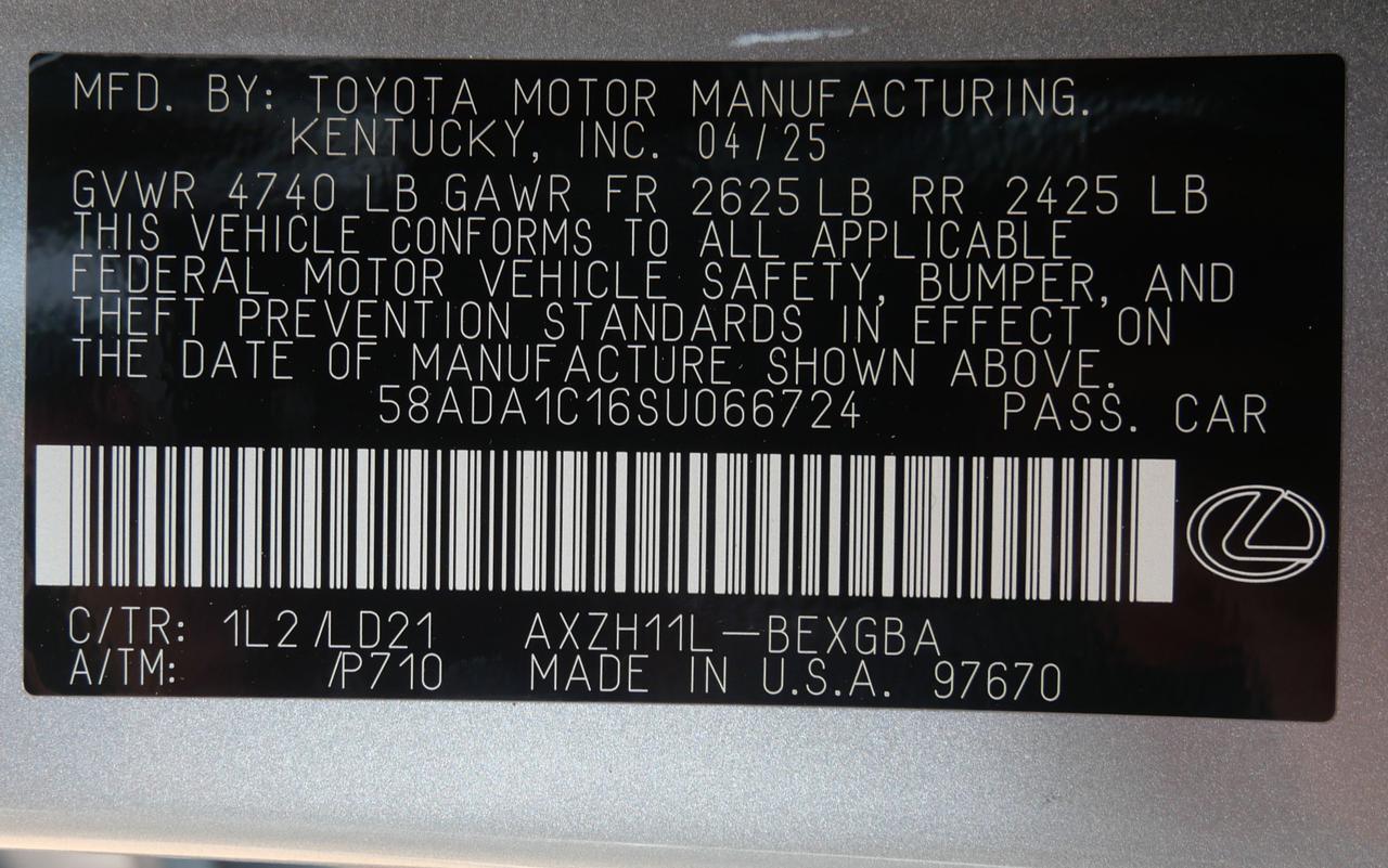 2025 Lexus ES 300h San Juan TX