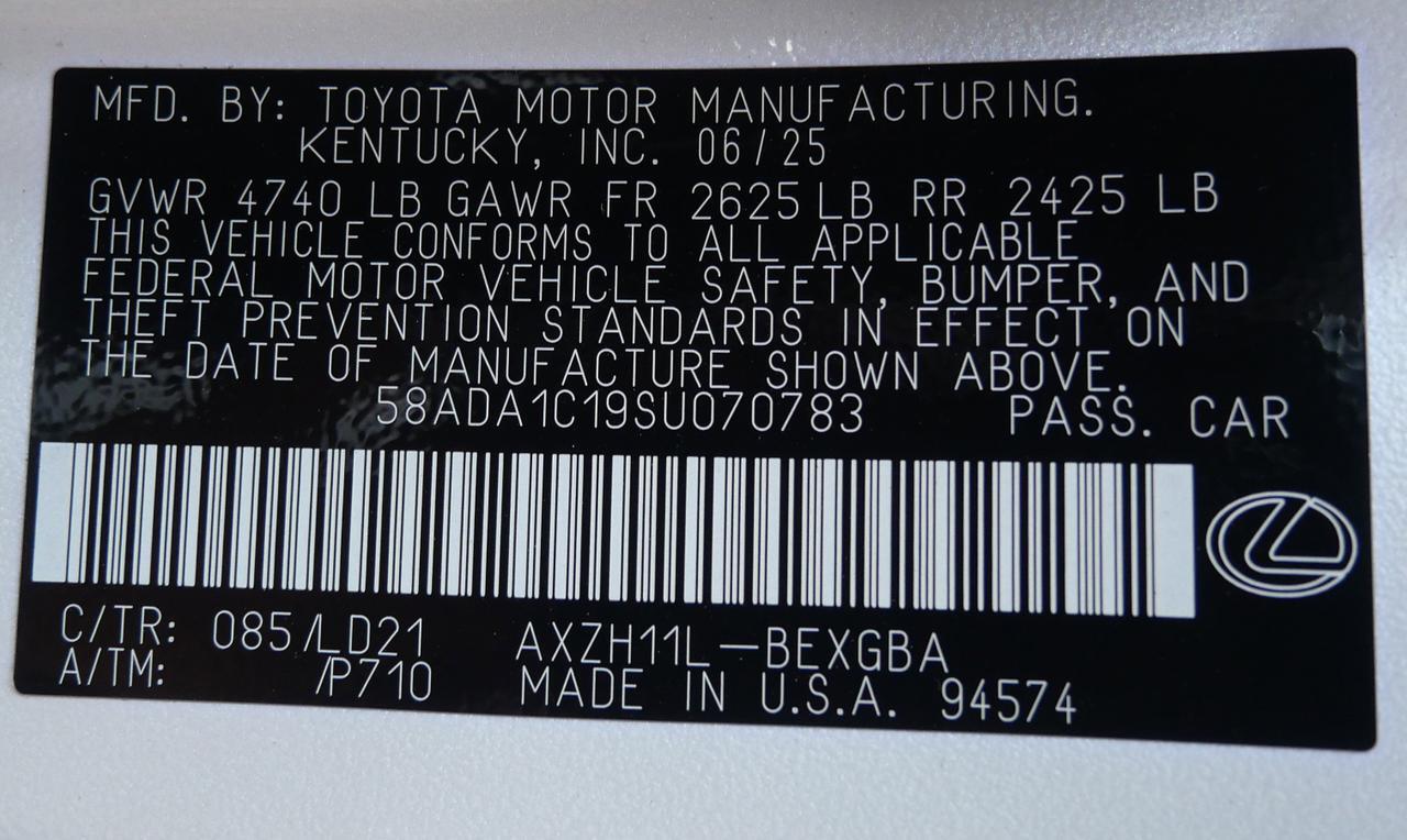 2025 Lexus ES 300h San Juan TX