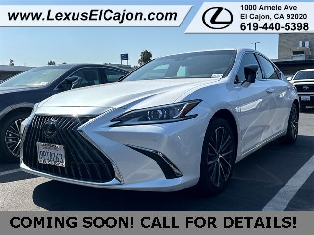 2025 Lexus ES 300h San Diego County CA